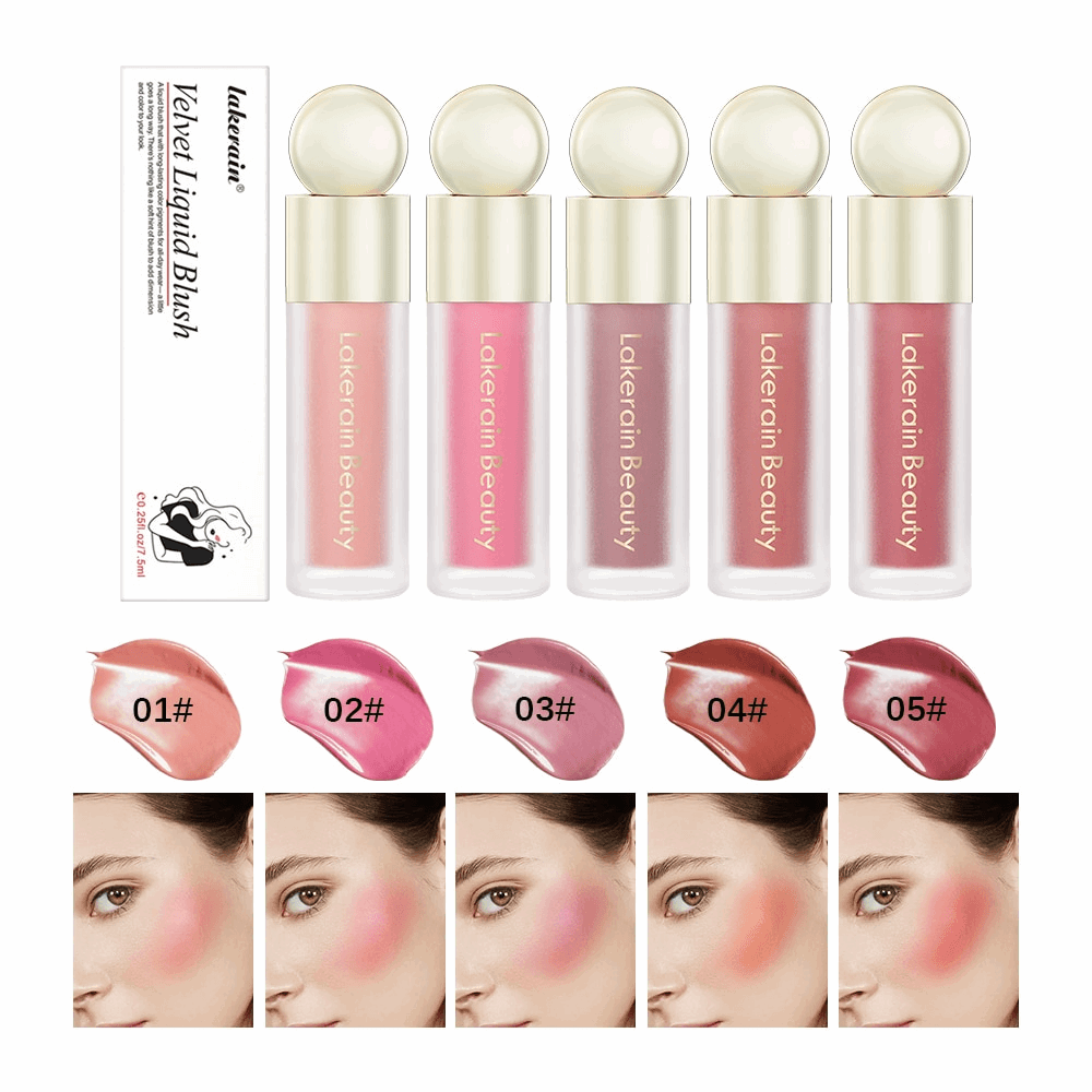 Vloeibare blush voor een mooie uitstraling