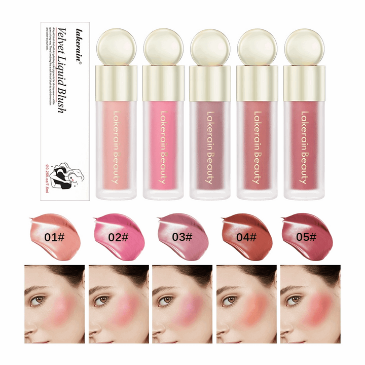 Vloeibare blush voor een mooie uitstraling