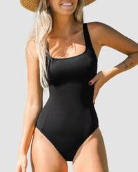 Slim & Sculpt Badpakken met Buikcontrole en Gekruiste Rugstrik