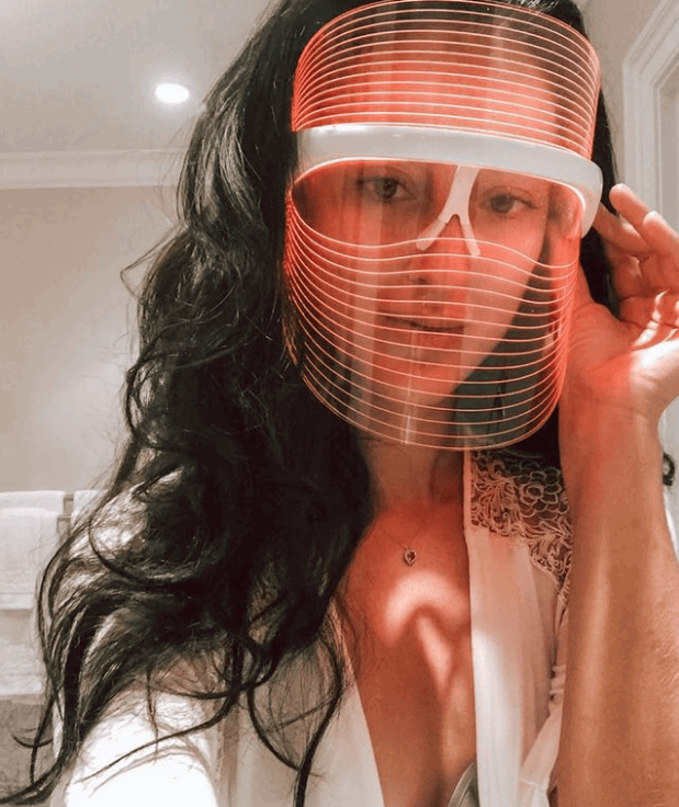 LED-therapie gezichtsmasker