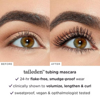 Mascara en primer in een tube met dubbele werking
