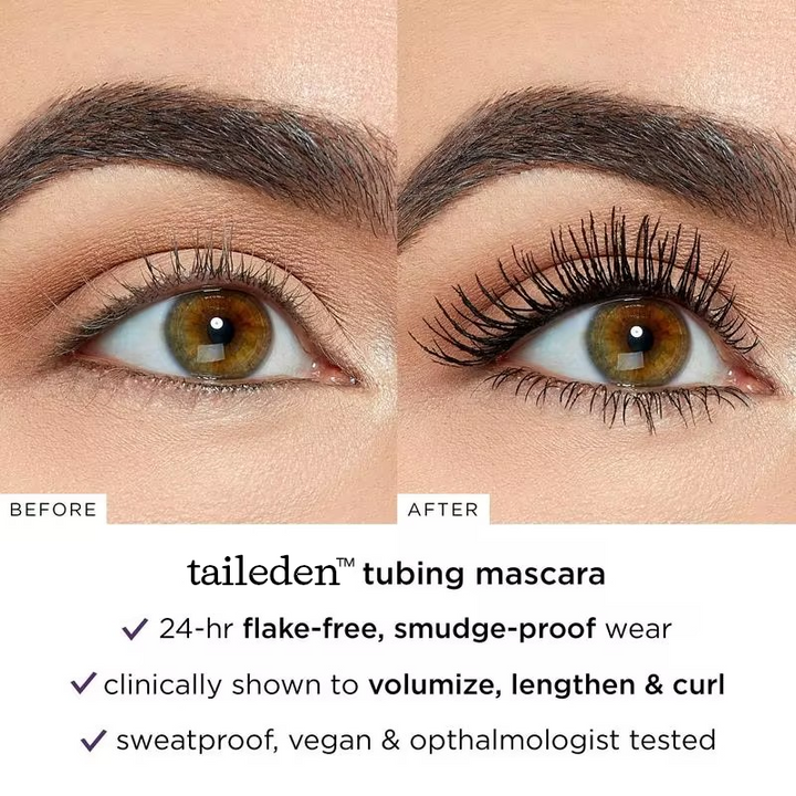 Mascara en primer in een tube met dubbele werking