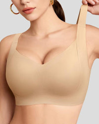 Draadloze Naadloze Push-Up Jelly Bh