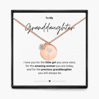 Aan mijn kleindochter - Geboortemaand hanger ketting