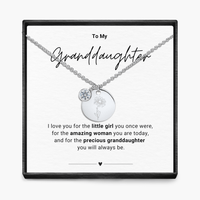 Aan mijn kleindochter - Geboortemaand hanger ketting