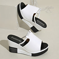 Elevate Wedge Teenslippers