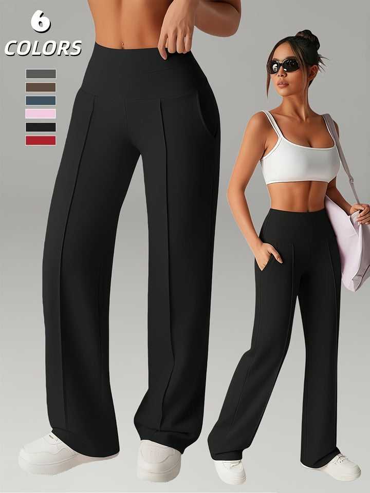 FlowWide High-Waist Broek