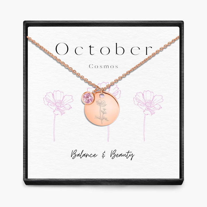 Geboortemaand hanger ketting
