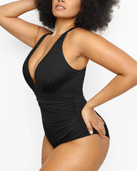 Smart Sculpt Badpak met buikcontrole voor dames