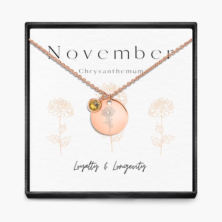 Geboortemaand hanger ketting