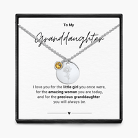 Aan mijn kleindochter - Geboortemaand hanger ketting