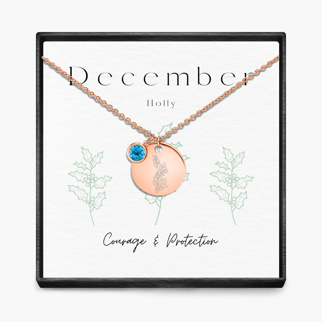 Geboortemaand hanger ketting
