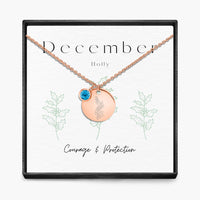 Geboortemaand hanger ketting