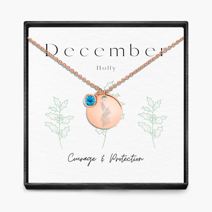 Geboortemaand hanger ketting