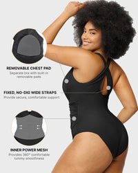 Smart Sculpt Badpak met buikcontrole voor dames