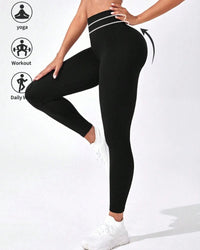 High Waist Corrigerende Legging met Push-up Effect