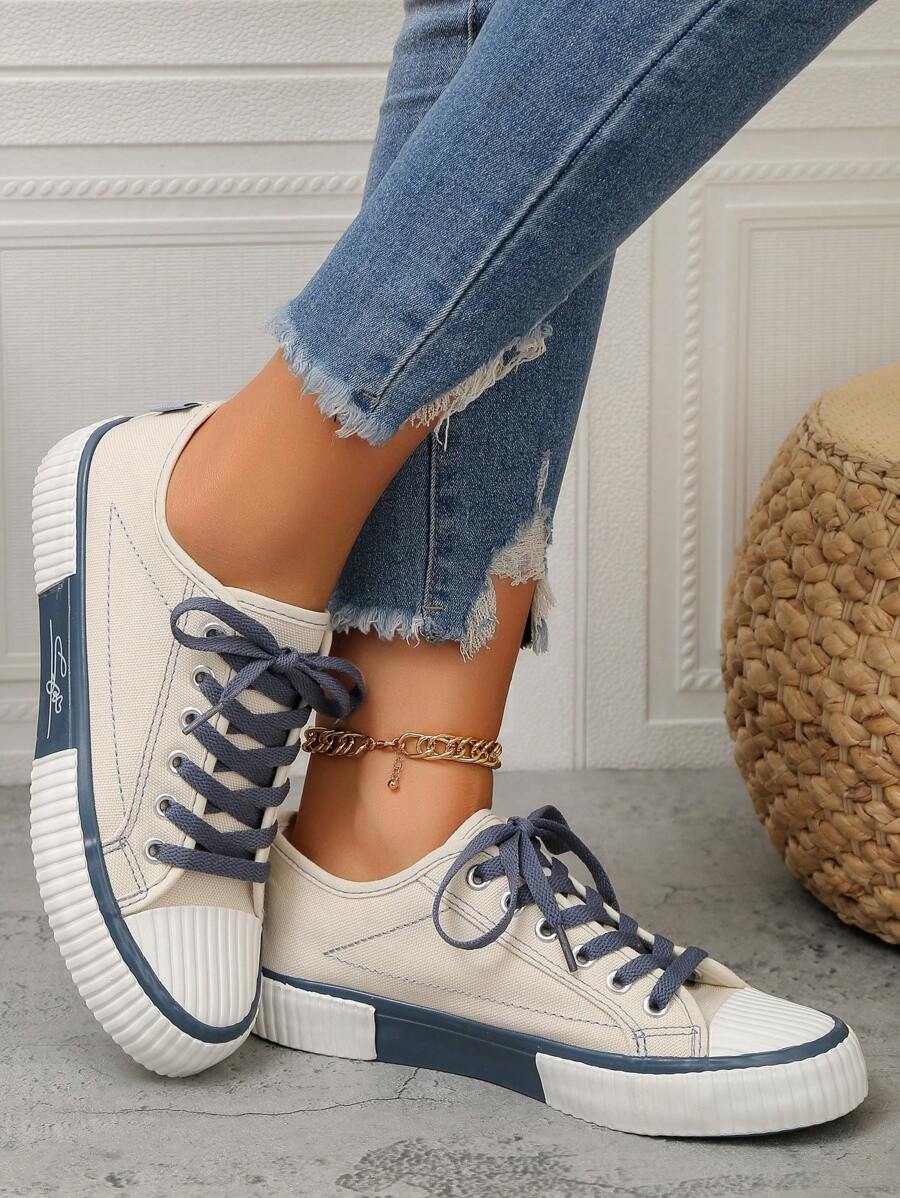 Briarwood Tweekleurige Heritage Oxford Sneakers