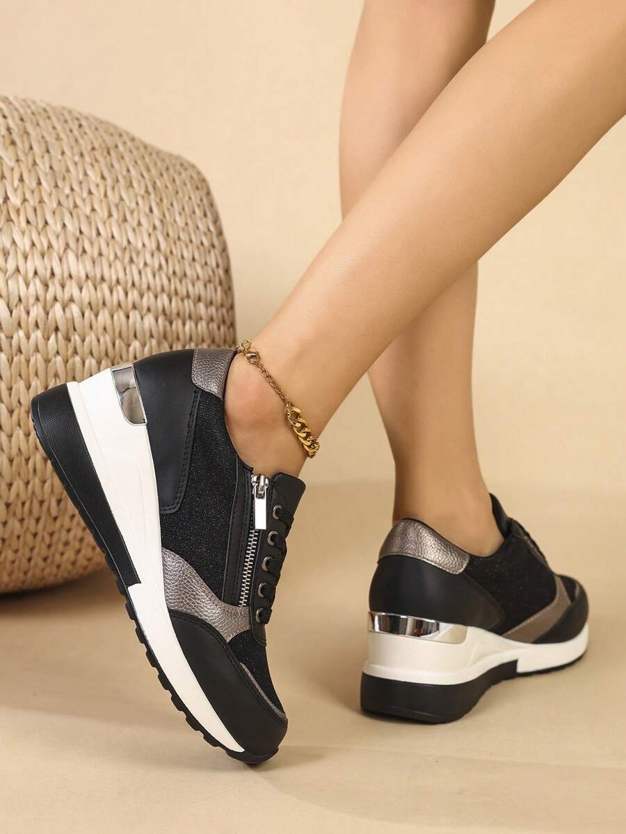 Aurelle Sneakers met rits