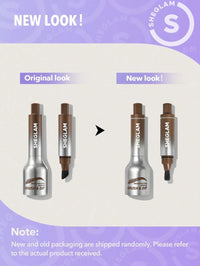 Brow Sculpt Dip-Espresso – Schuine borstel &amp; Vloeibare formule voor fijne haartjes