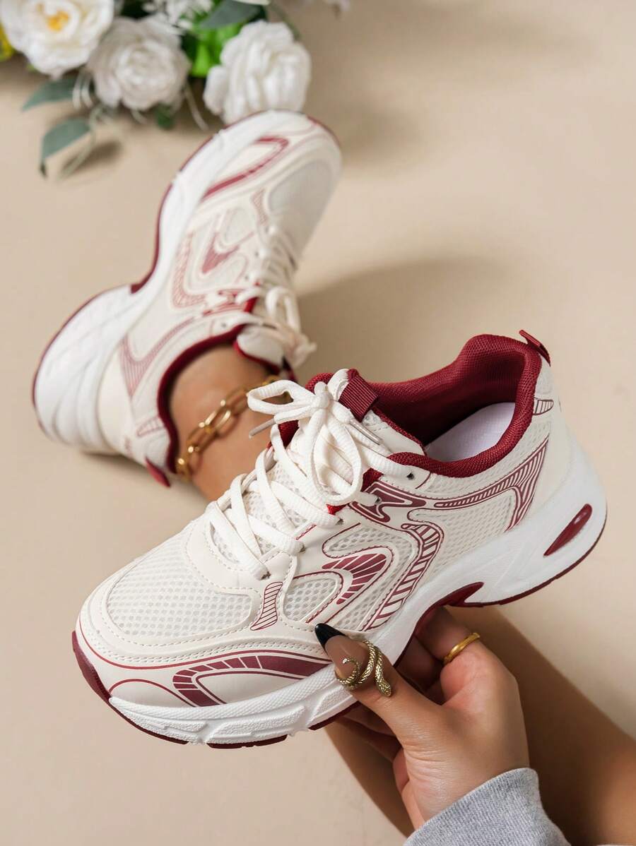 Soft Wedge Sneakers met Hakverhoging