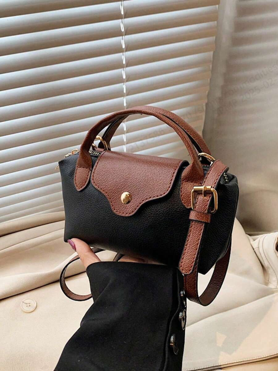 Women’s Mini Waterproof Nylon Contrast Bag