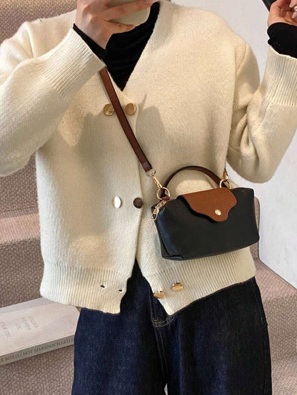 Women’s Mini Waterproof Nylon Contrast Bag