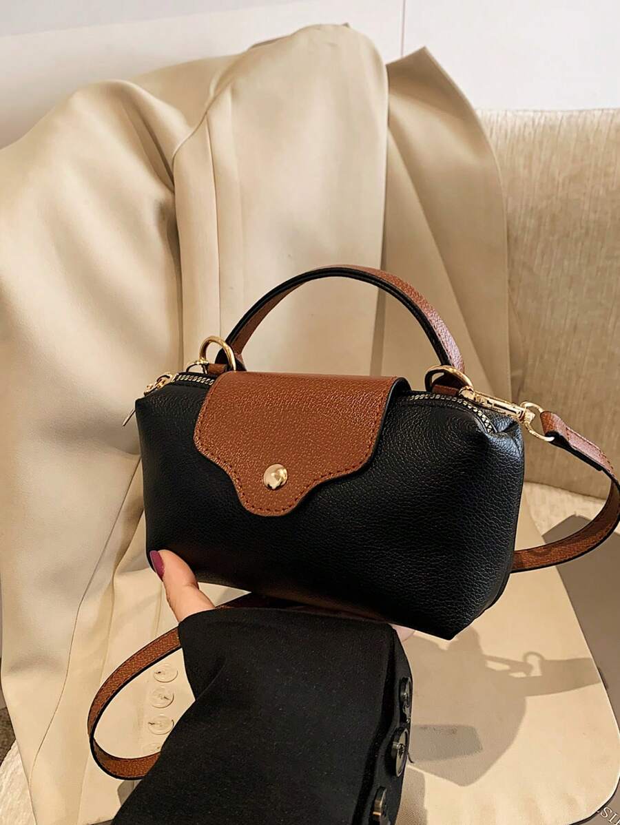 Women’s Mini Waterproof Nylon Contrast Bag