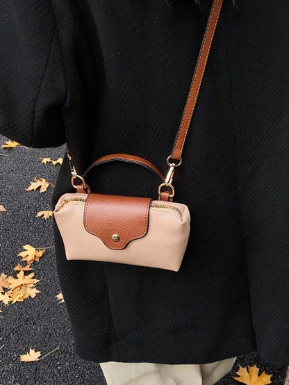 Women’s Mini Waterproof Nylon Contrast Bag