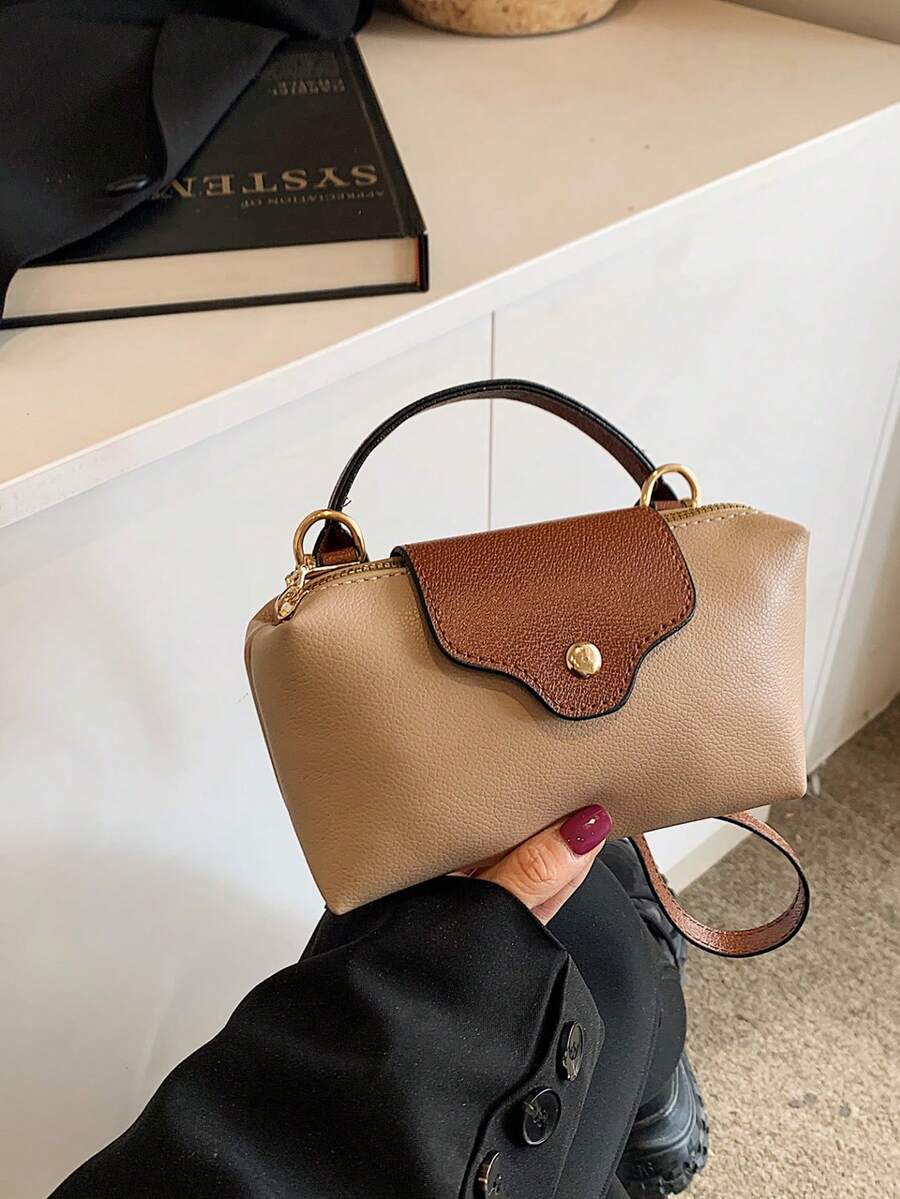 Women’s Mini Waterproof Nylon Contrast Bag