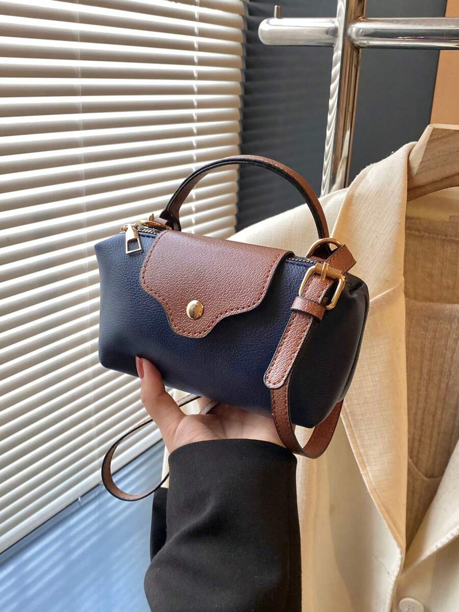 Women’s Mini Waterproof Nylon Contrast Bag