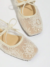 Elowen Lace Mary Jane Ballerina&
