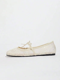 Elowen Lace Mary Jane Ballerina&