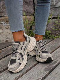 Soft Wedge Sneakers met Hakverhoging