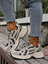 Soft Wedge Sneakers met Hakverhoging