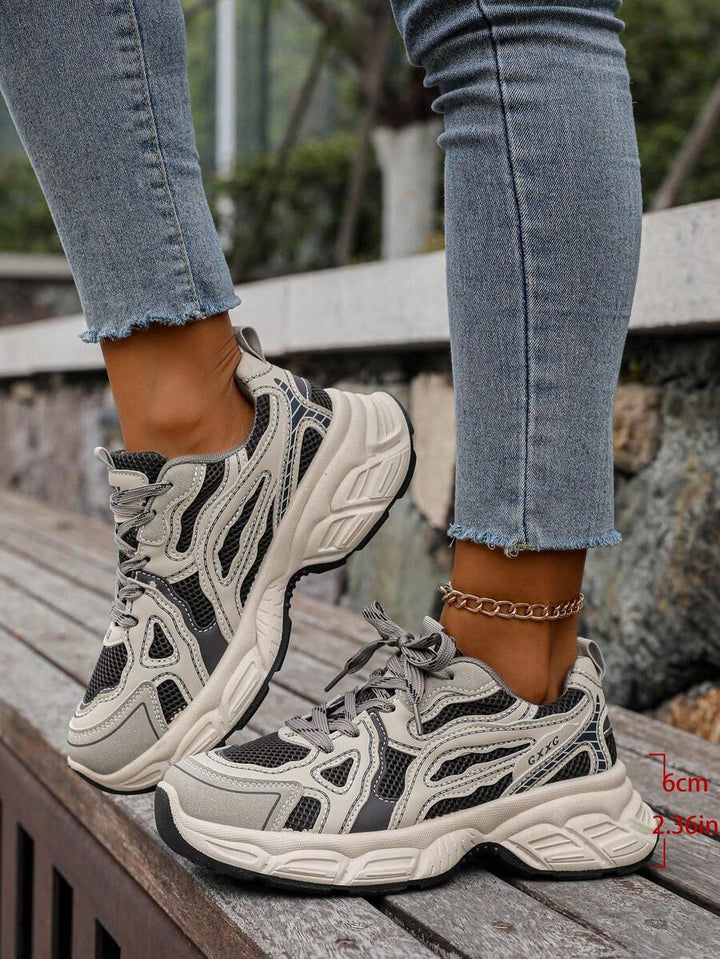 Soft Wedge Sneakers met Hakverhoging