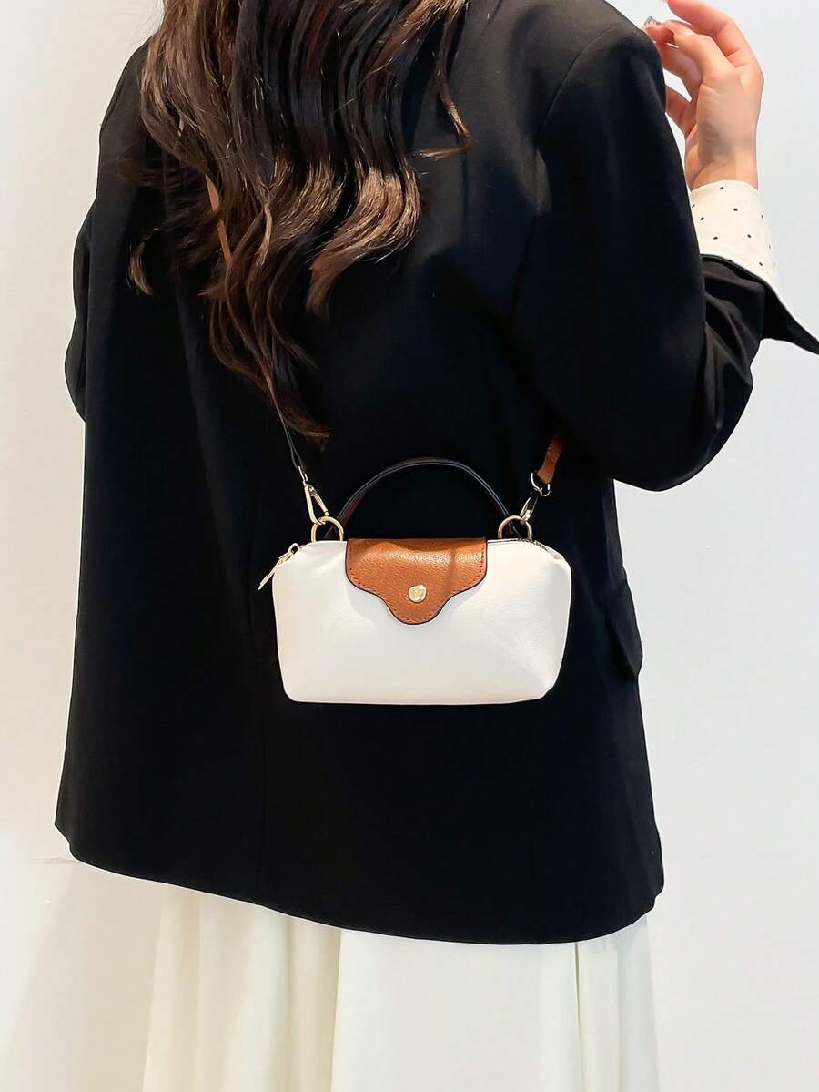 Women’s Mini Waterproof Nylon Contrast Bag