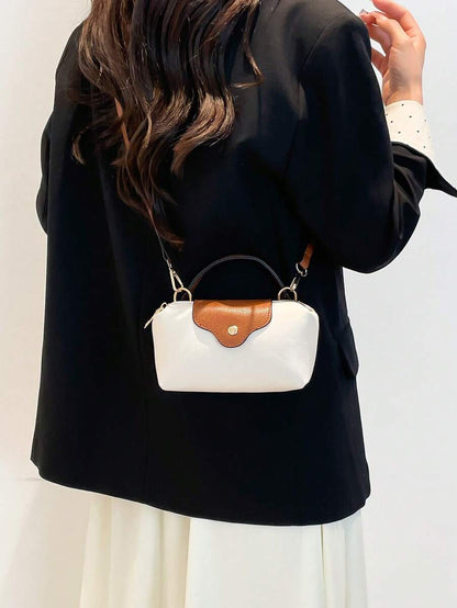 Women’s Mini Waterproof Nylon Contrast Bag