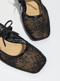 Elowen Lace Mary Jane Ballerina&