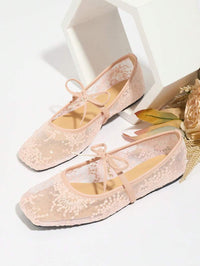 Elowen Lace Mary Jane Ballerina&