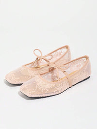 Elowen Lace Mary Jane Ballerina&