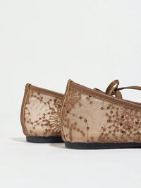 Elowen Lace Mary Jane Ballerina&