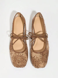 Elowen Lace Mary Jane Ballerina&