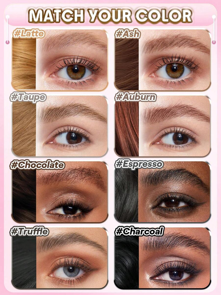 Brow Sculpt Dip-Espresso – Schuine borstel &amp; Vloeibare formule voor fijne haartjes