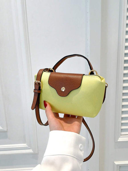 Women’s Mini Waterproof Nylon Contrast Bag