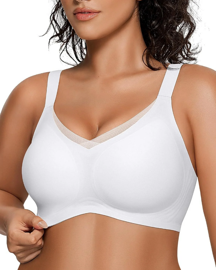 Draadloze BH's voor Dames V-Mesh Comfortabele Bralette Ondersteunend