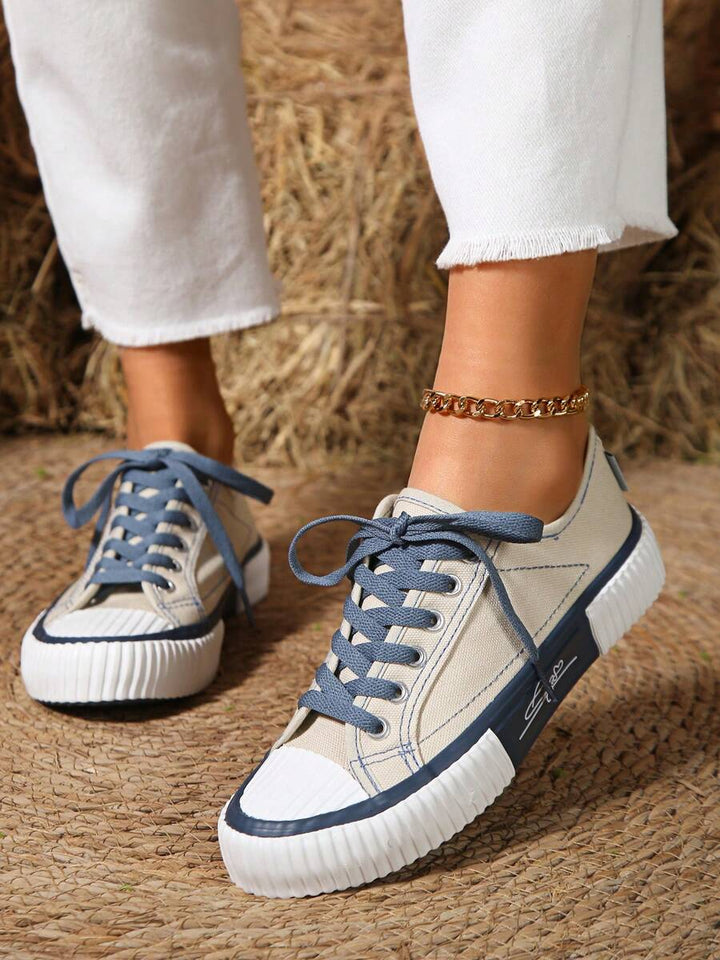 Briarwood Tweekleurige Heritage Oxford Sneakers
