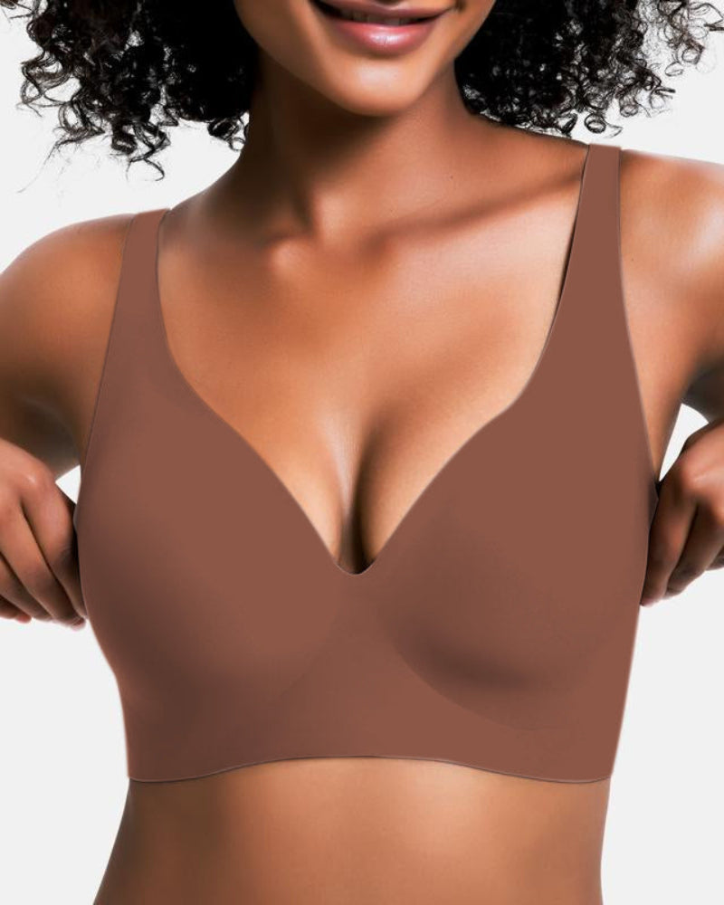 Naadloze draadloze bh met comfortabele pasvorm