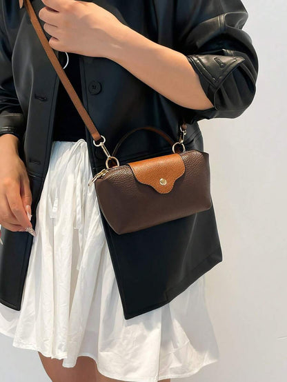 Women’s Mini Waterproof Nylon Contrast Bag