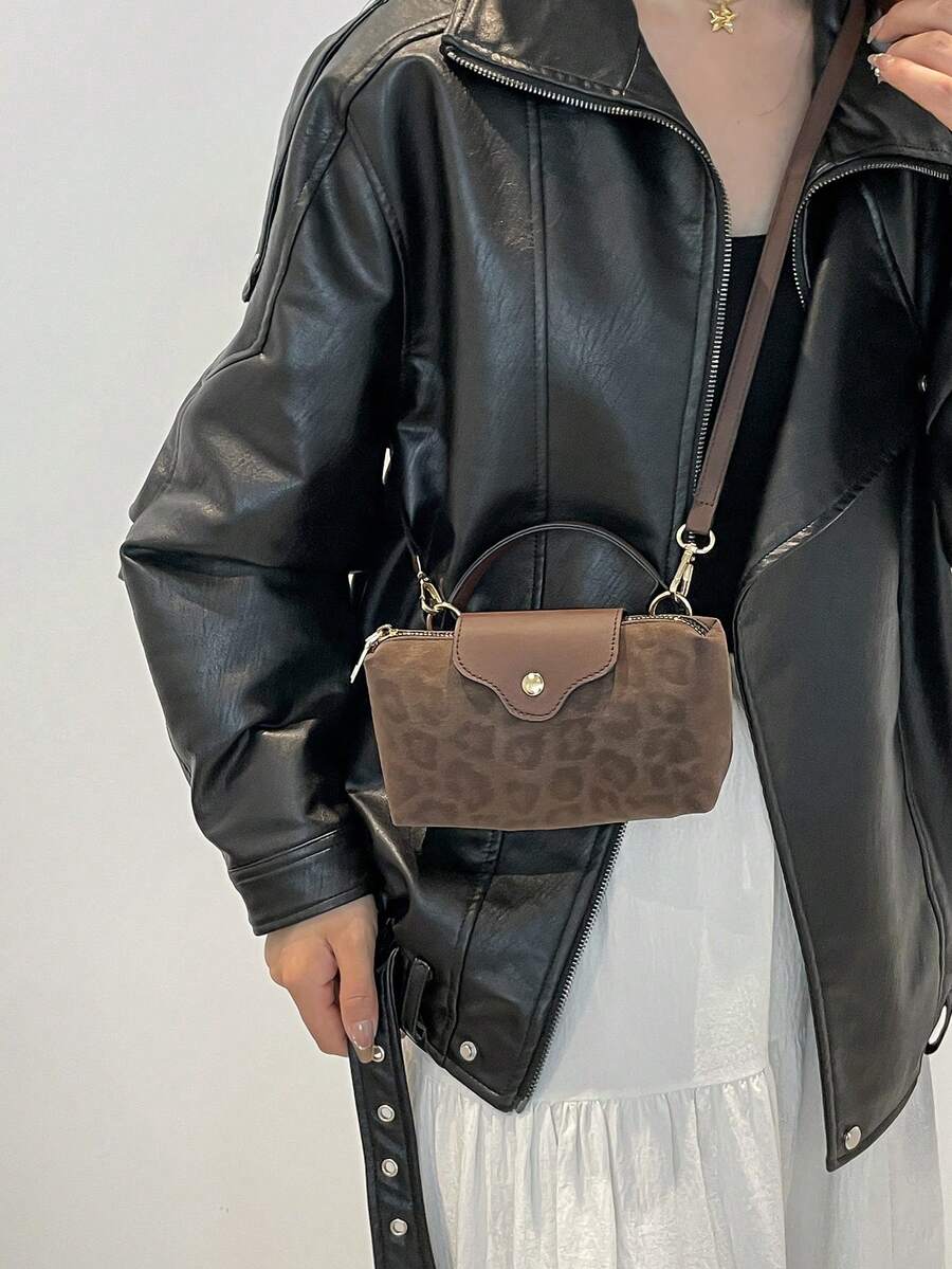 Women’s Mini Waterproof Nylon Contrast Bag