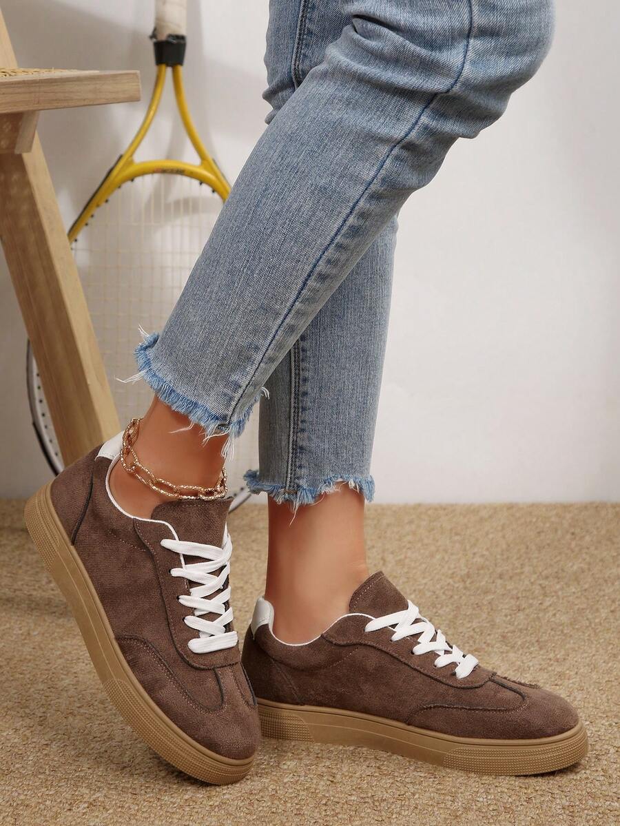Marlow Court Vintage Suède Casual Sneakers